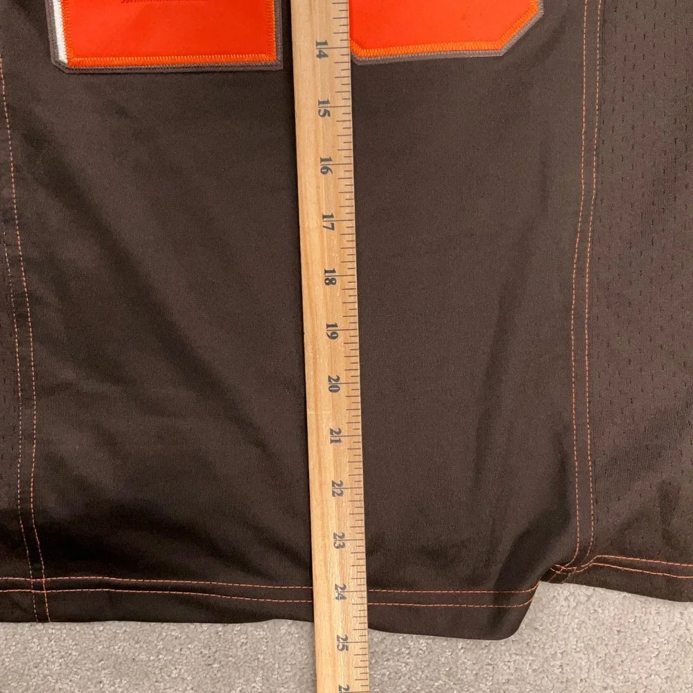 Nike Cleveland Browns NFL Jersey Womens M Joe Haden 23 Brown Orange  Stitched
